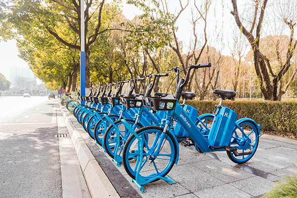 永安行氫能自行車站點
