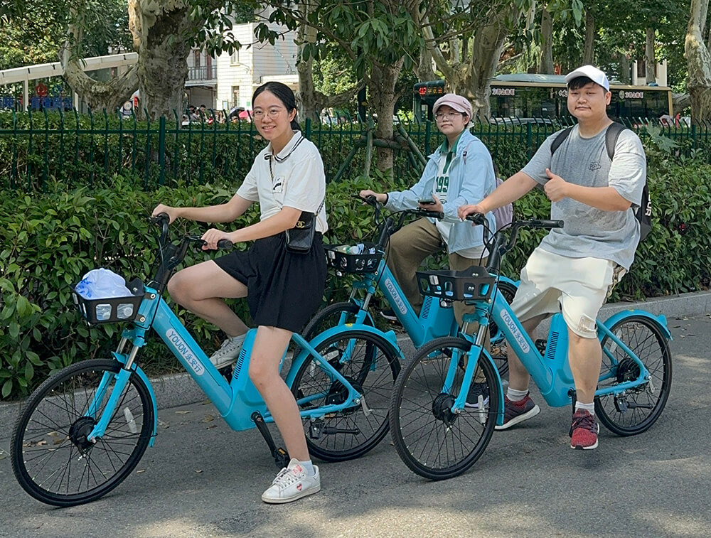 250輛氫能自行車投身南京鐘山風景區，服務旅客實現綠色出行與產業發展雙贏