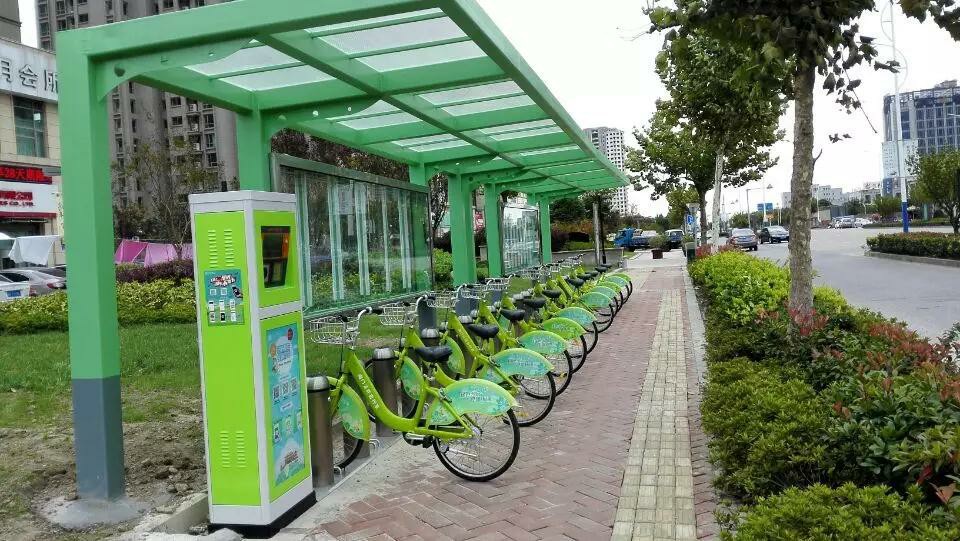 南通海門公共自行車擴(kuò)容工程投入運(yùn)營