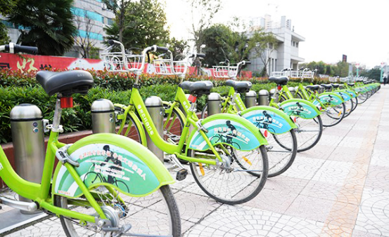 宿州市公共自行車系統覆蓋 城市建成區85%