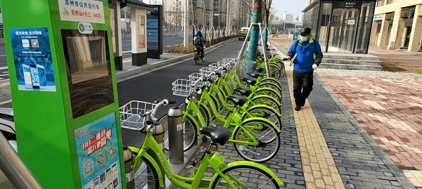 蘇州市區公共自行車24小時正常運營3400個站點全面消毒