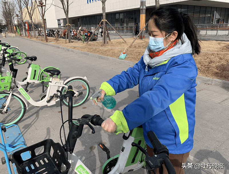 菏澤保障市民短途出行市區每天調度數千輛共享助力車