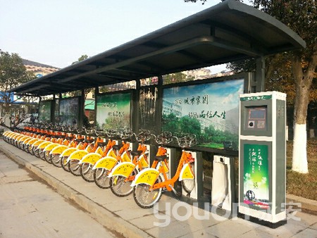 安吉：公共自行車(chē)整裝待發(fā)