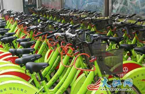 想租車？自備鎖！紅谷灘新?lián)Q公共自行車成市民負擔