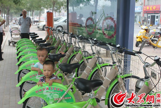 濱州城區300輛公共自行車投入使用  14日起可辦卡